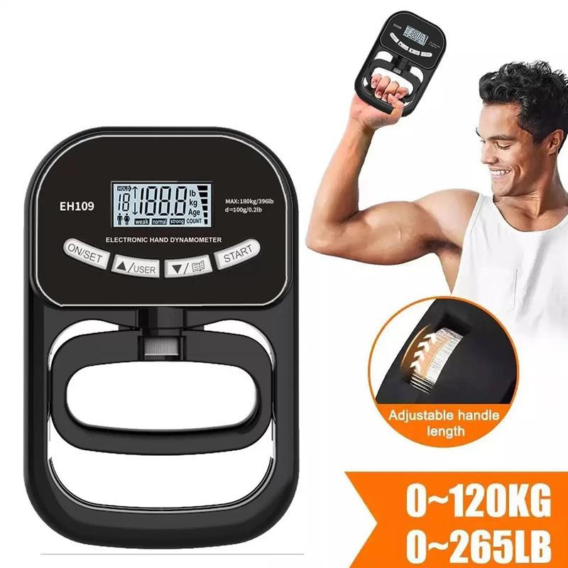 Logic Analyzer Usb - Grip Strength Tester 265Lbs/120Kg Digital Hand