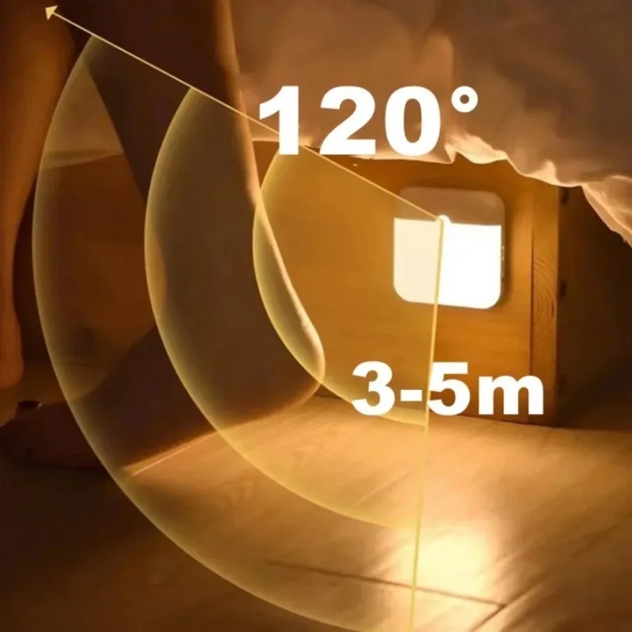 Ldr Light Sensor - PIR Motion Sensor USB Night Light