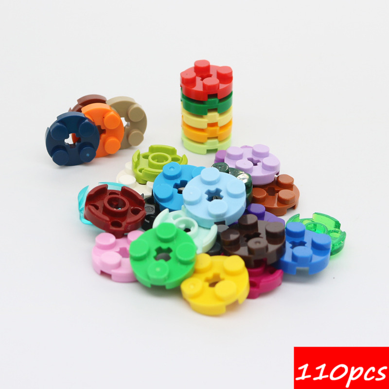 Diy Lego Electronics - 110PCS MOC 4032 Round 2x2 With