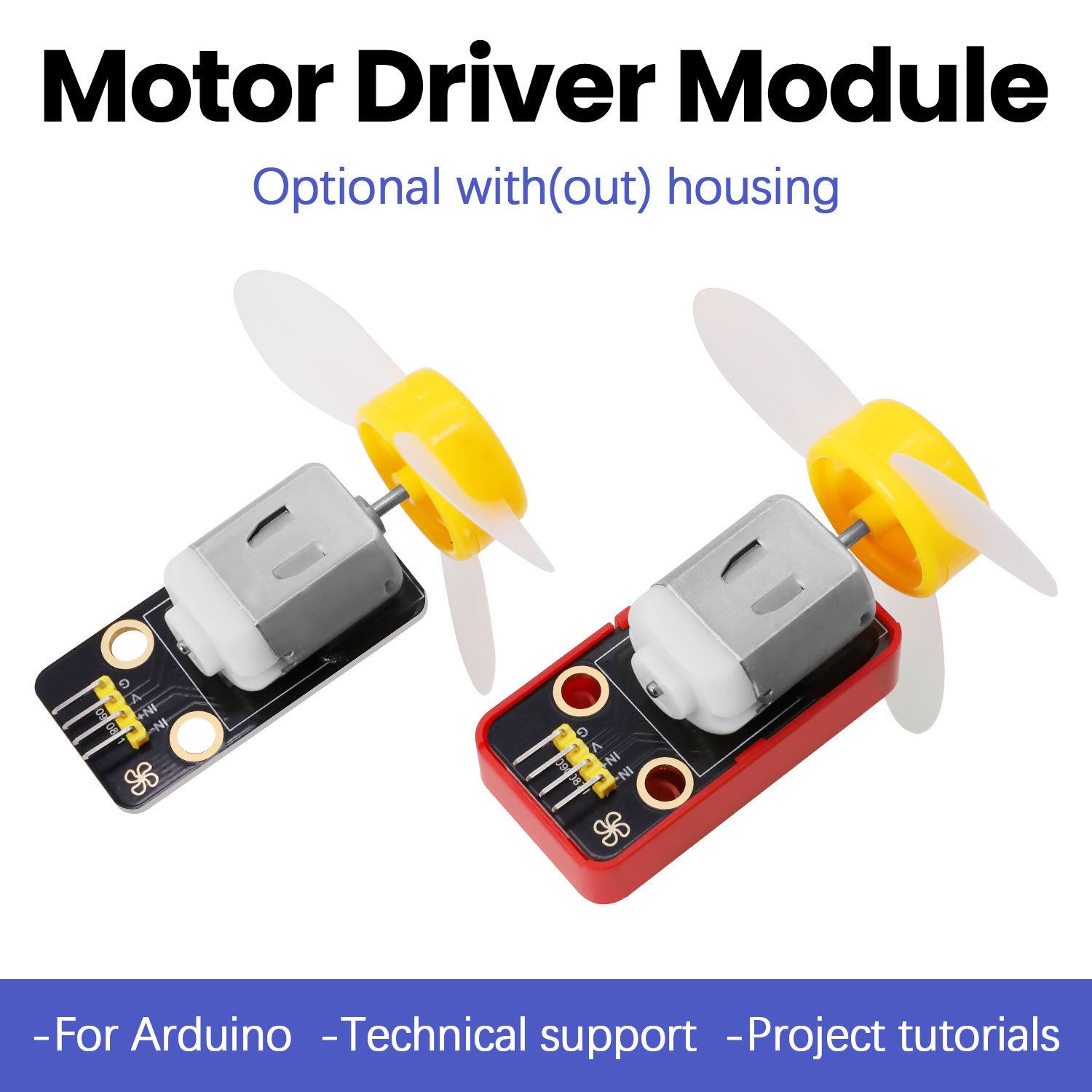 Diy Lego Electronics - DC 3-6V 130 Motor Fan Module