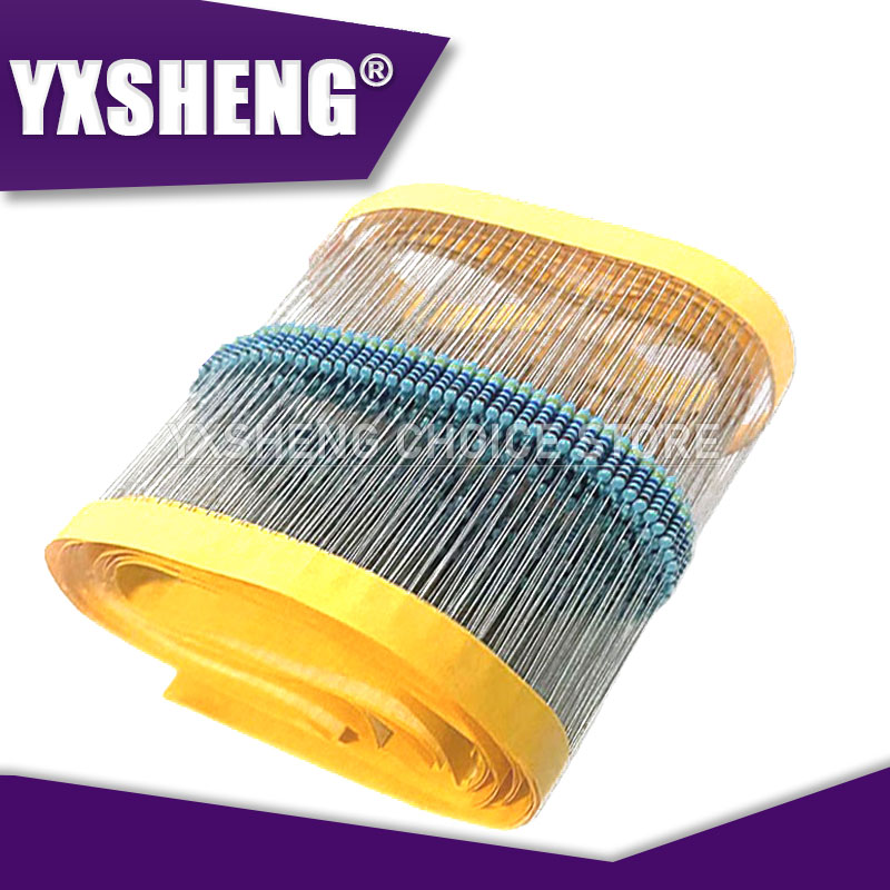 Resistor Kit 1 4W - 100PCS 1/4W Metal Film Resistor 100R