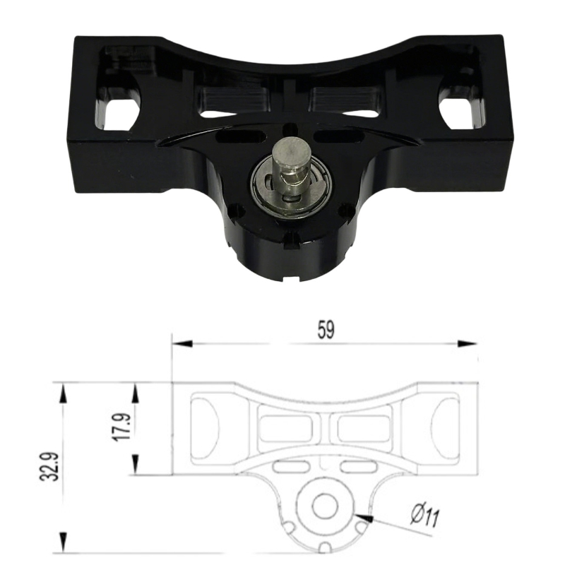 Diy Electric Car - RC Car Truck Metal Cross Member