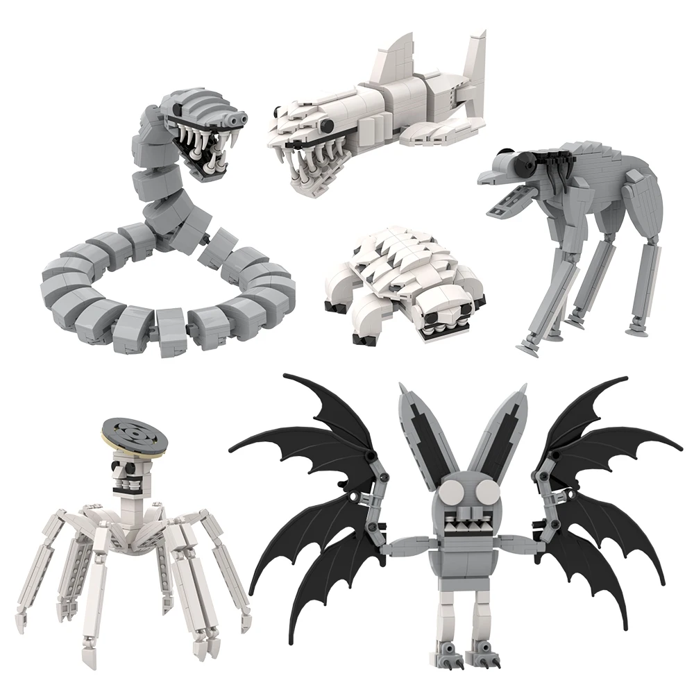 Diy Lego Electronics - MOC Zoonomalys Characters Model Building Blocks