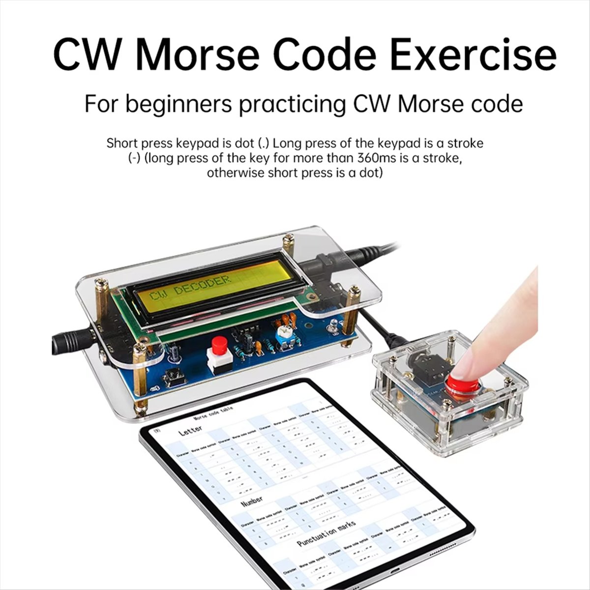 Diy Electronics Audio - HDL DC9V CW Morse Code Decoder