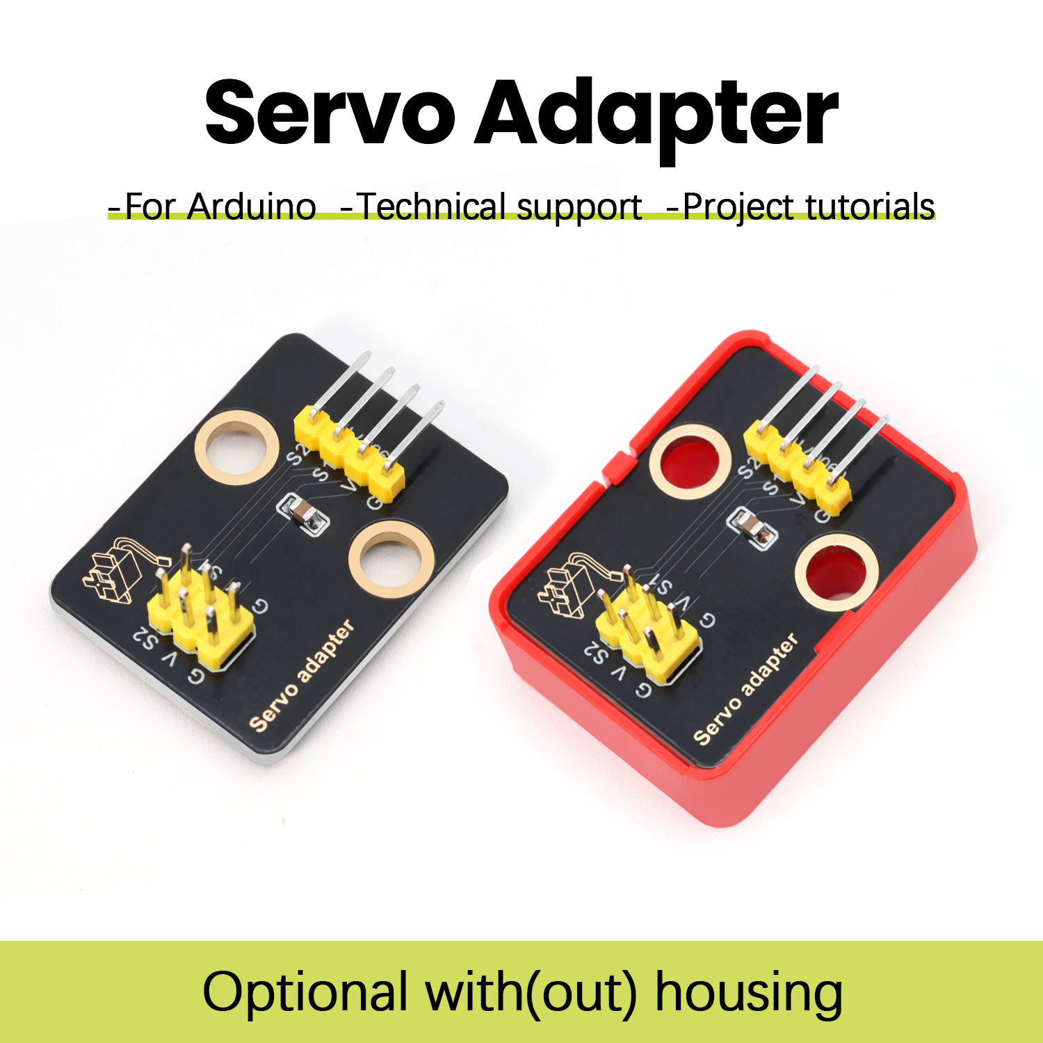 Diy Lego Electronics - Keyestudio Servo Adapter Sensor For Arduino
