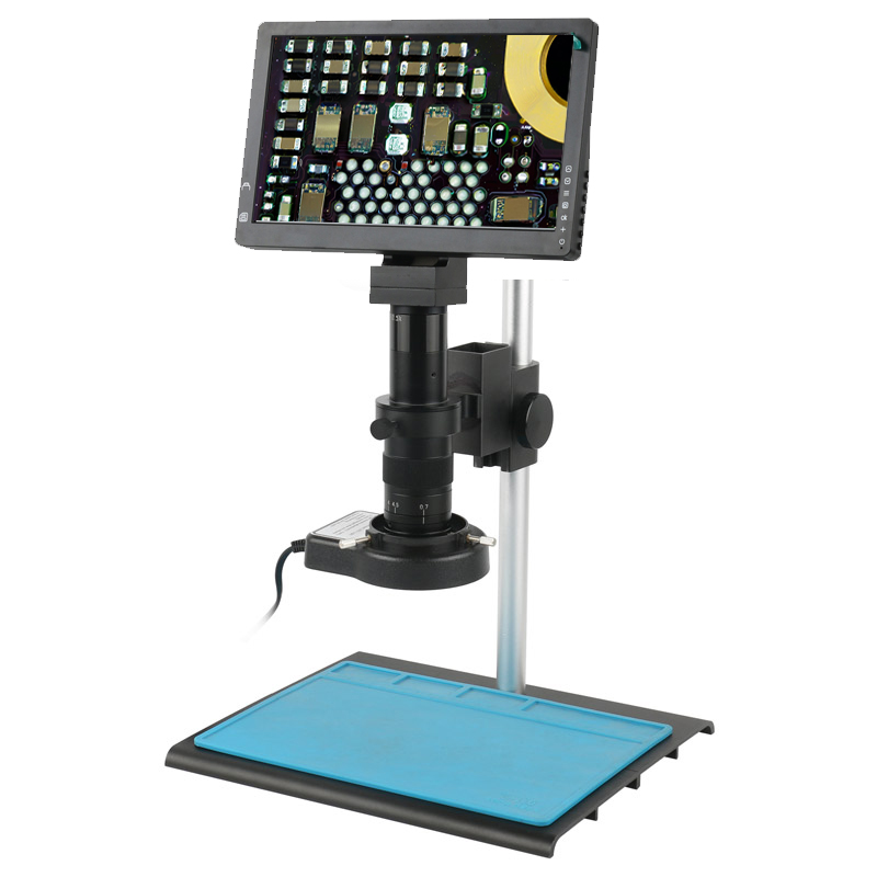 Diy Electronics Microscope - 180X 12MP 9 inch LCD Display