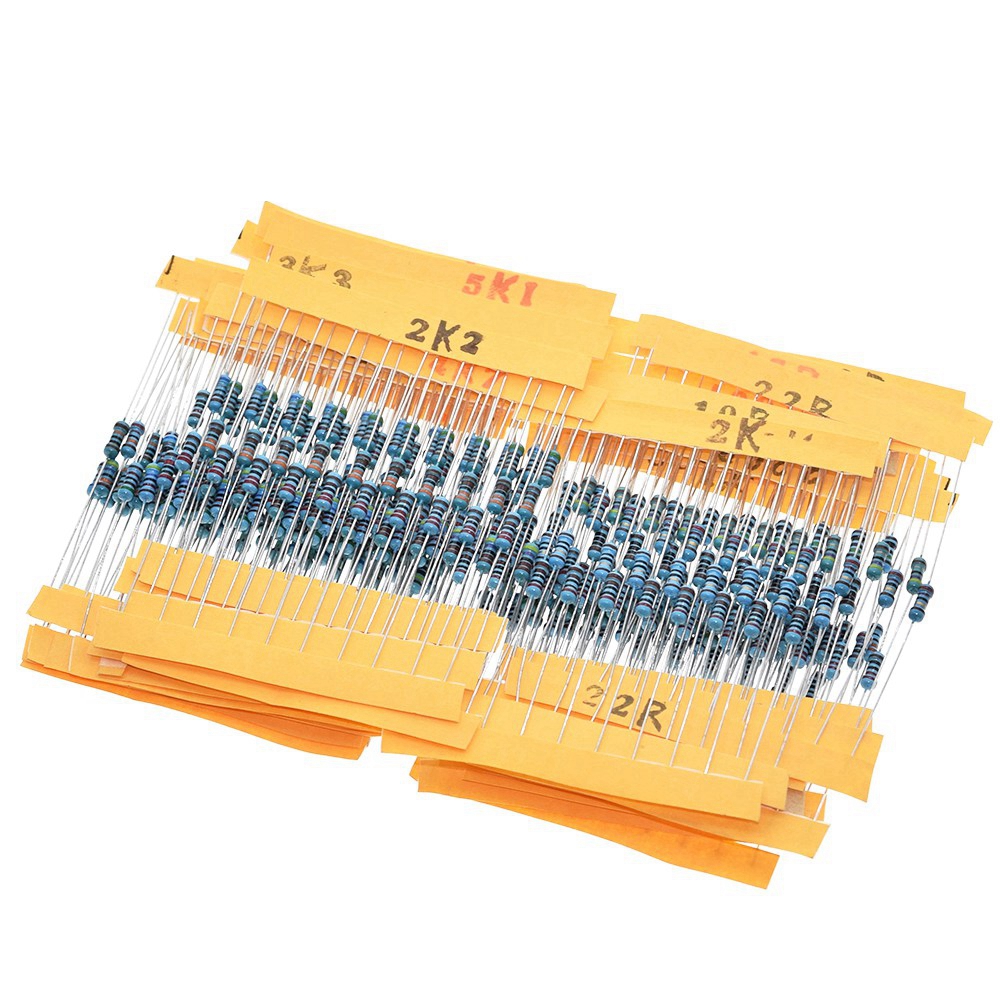 TZT 1Pack 300Pcs 10 -1M Ohm 1/ - Resistor Kit 1 4W ulasan dan harga