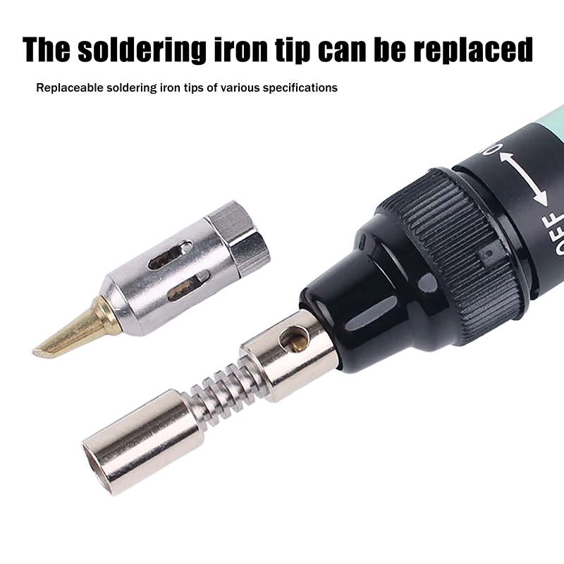 1PC Plastic Metal 1300℃ Butane - Flux Pen Electronics ulasan dan harga