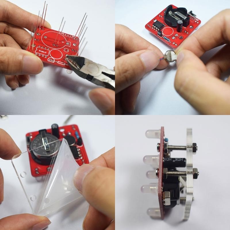 Swing Shaking LED Dice Kit Bre - Best Diy Electronics Kits ulasan dan harga