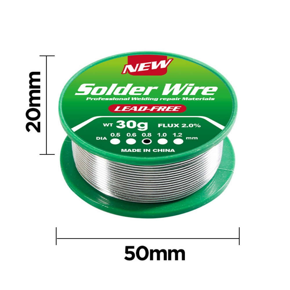 Lead Free Solder Wire 0.6/0.8/ - Flux Pen Electronics ulasan dan harga