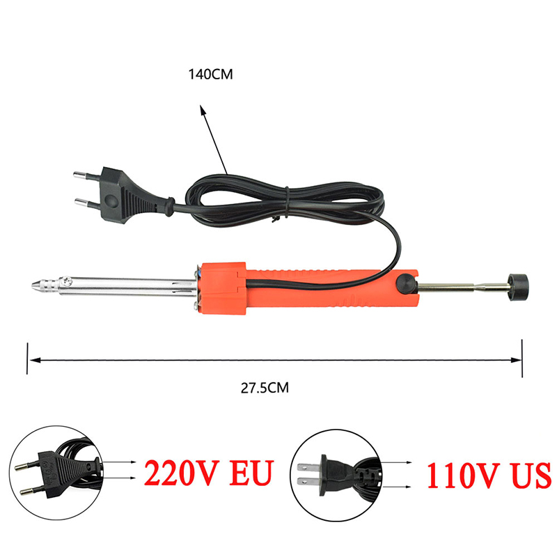 1Pc Electrothermal Vacuum Sold - Desoldering Pump Solder ulasan dan harga