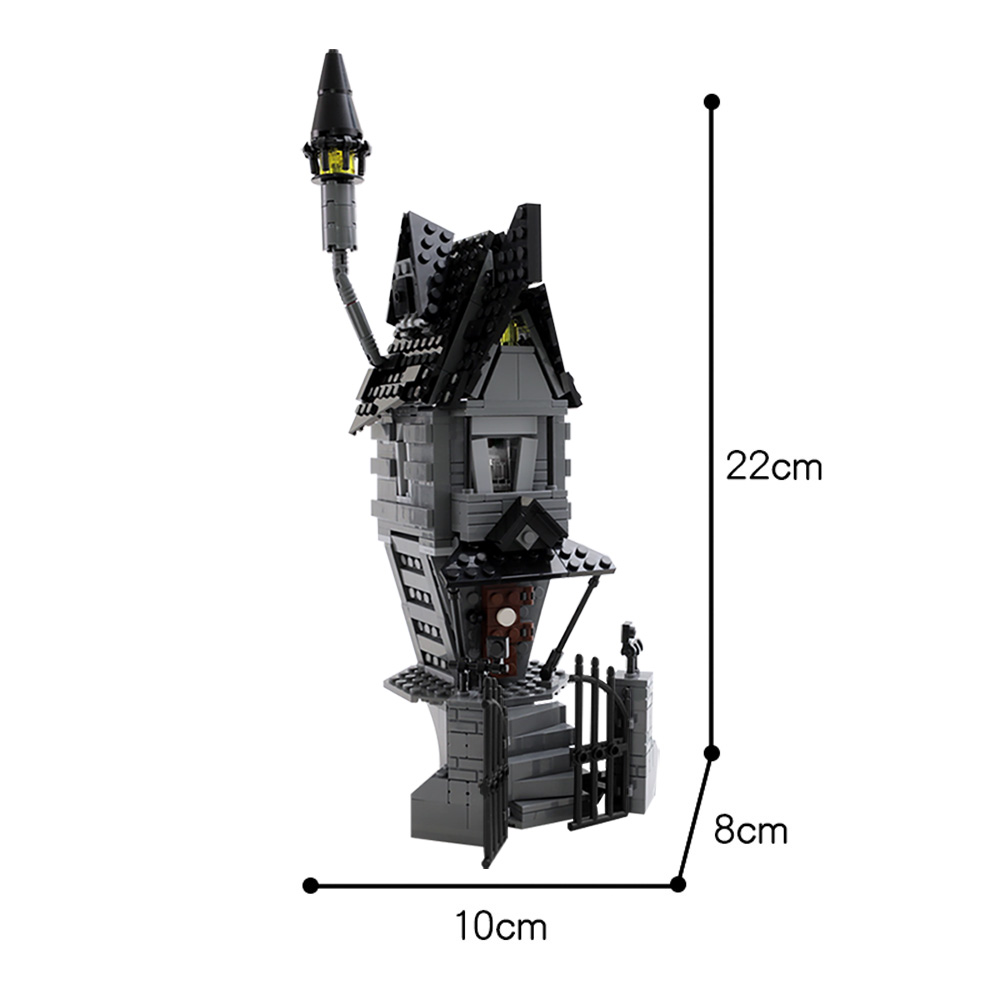 Gothic Skellington Castle Buil - Diy Lego Electronics ulasan dan harga