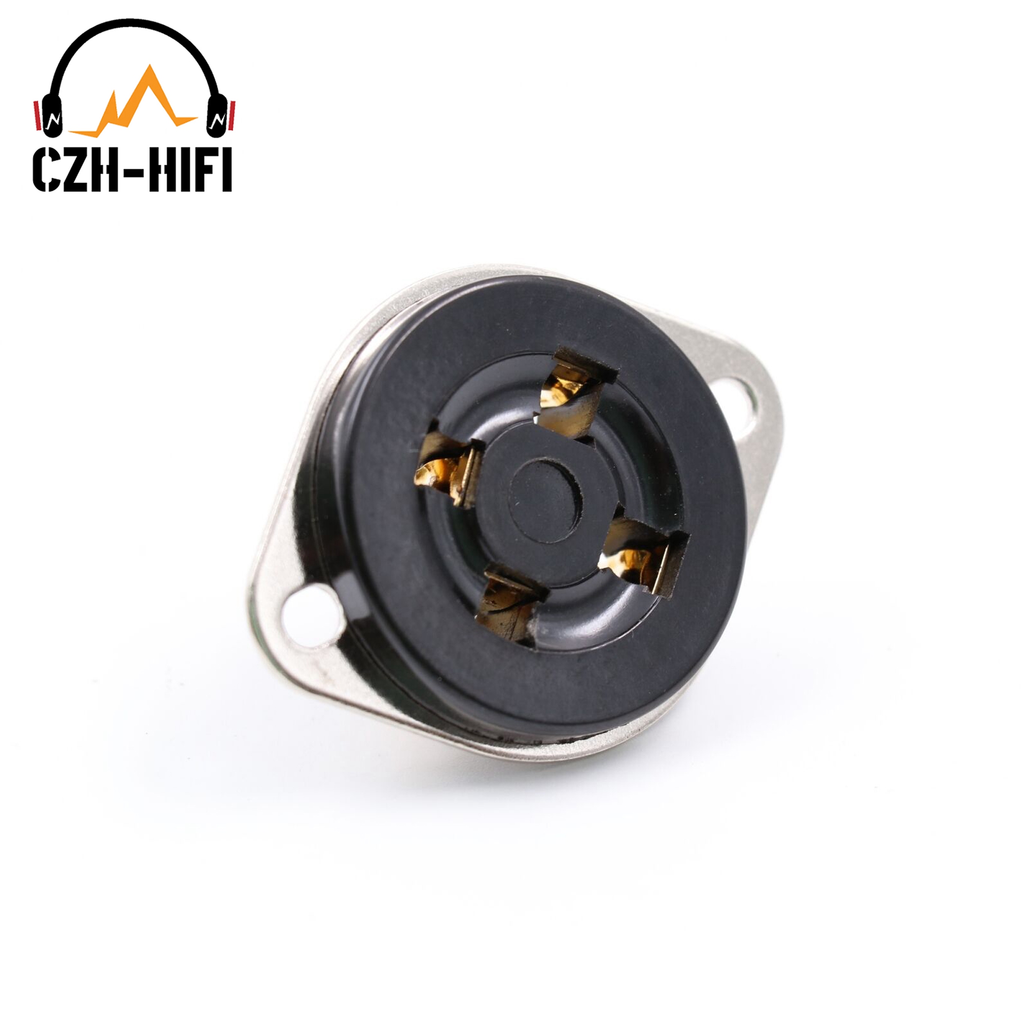 1PC 4in Tube Socket Bakelite V - Diy Electronics Audio ulasan dan harga