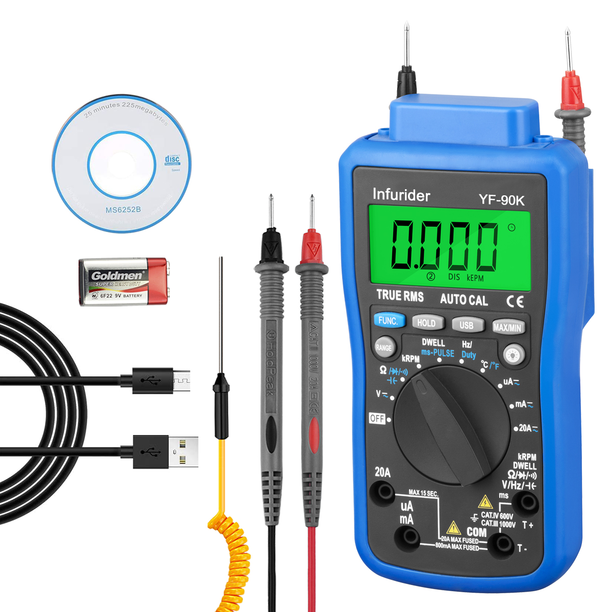 HoldPeak HP-90K Engine Analyze - Logic Analyzer Usb ulasan dan harga