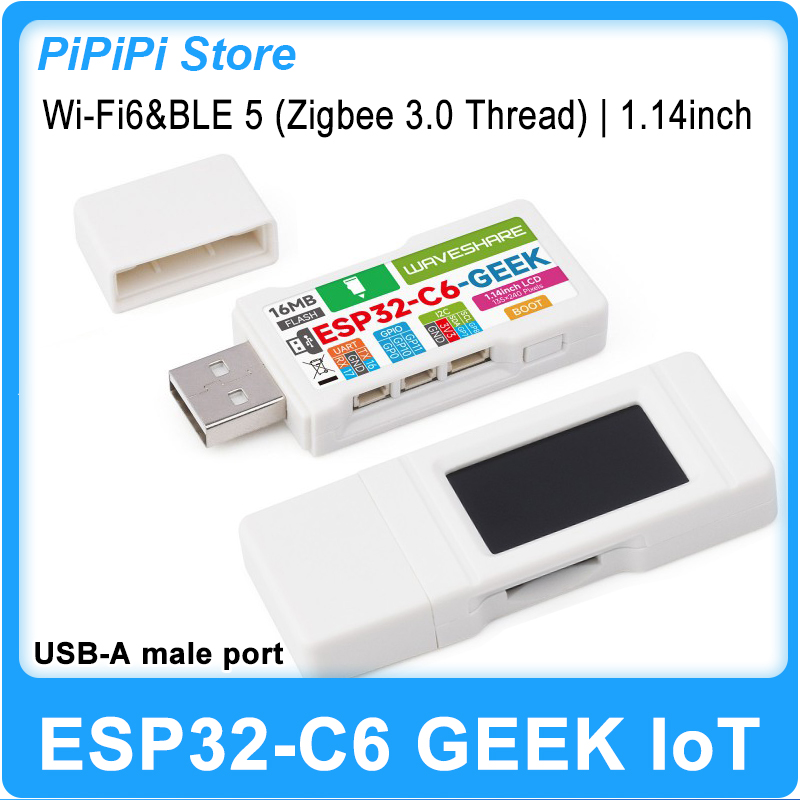 ESP32-C6 GEEK Development Boar - Diy Electronics ulasan dan harga