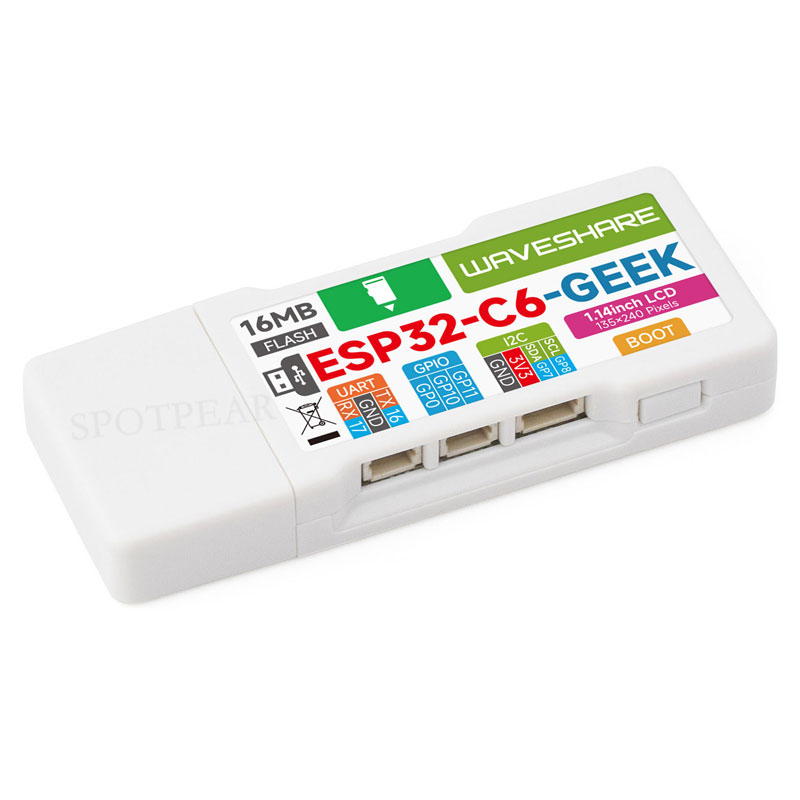 ESP32-C6 GEEK Development Boar - Diy Electronics ulasan dan harga