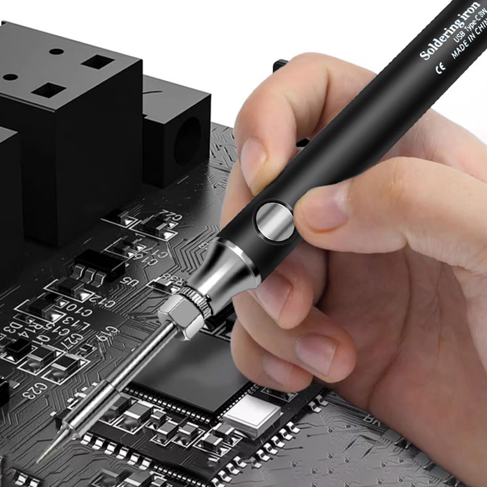 Mini USB Type-C Soldering Iron - Flux Pen Electronics ulasan dan harga