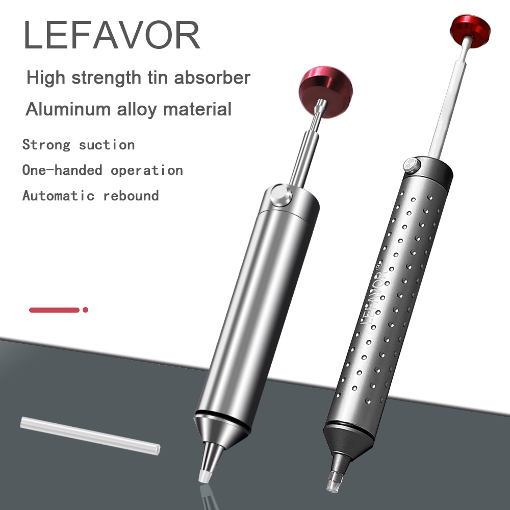 LEFAVOR Aluminum Powerful Deso - Desoldering Pump Solder ulasan dan harga