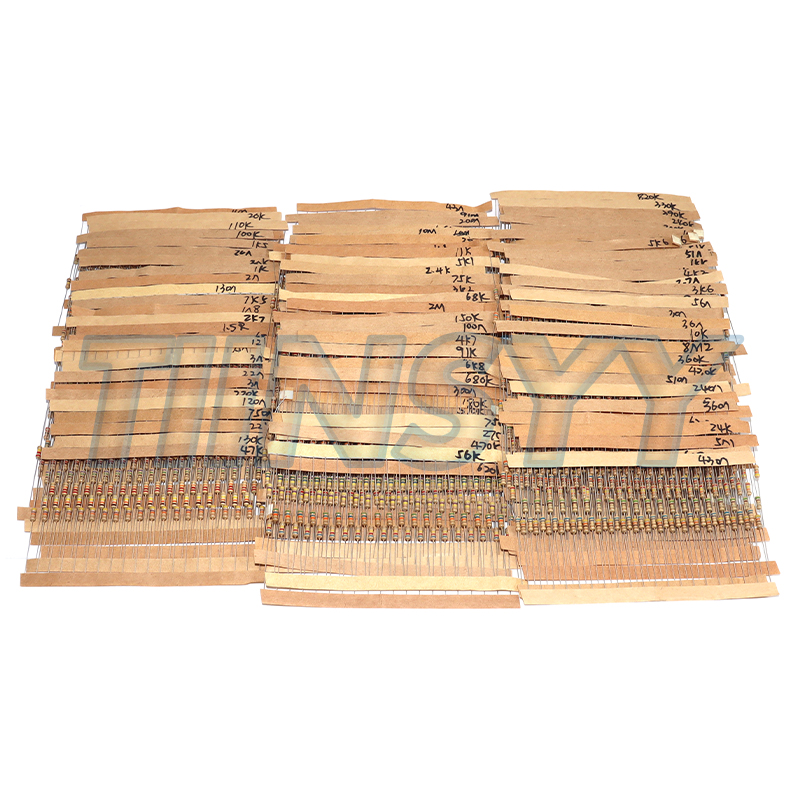 3120pcs 156 Values 1 -10M Ohm  - Resistor Kit 1 4W ulasan dan harga