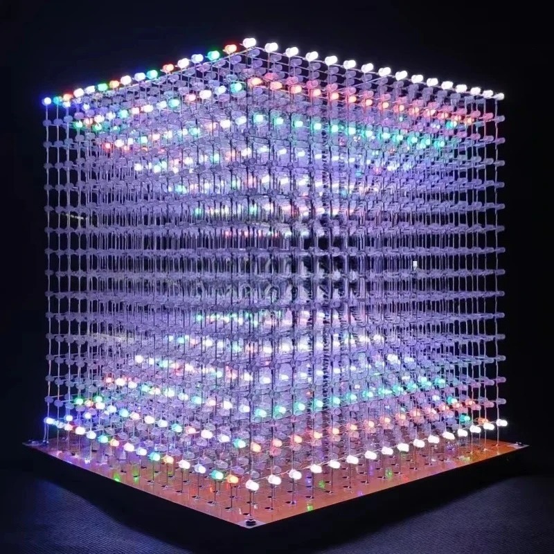 3 D16mini Light Cube Kit 16x16 - Diy Electronics ulasan dan harga