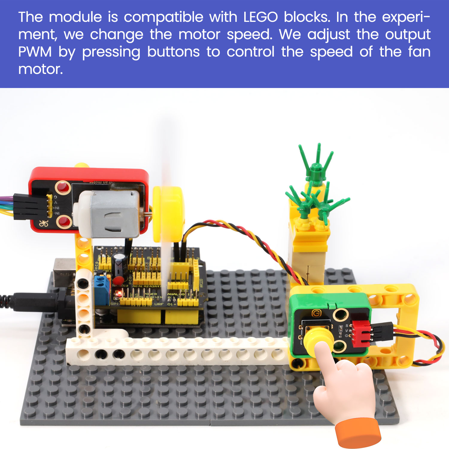 DC 3-6V 130 Motor Fan Module f - Diy Lego Electronics ulasan dan harga