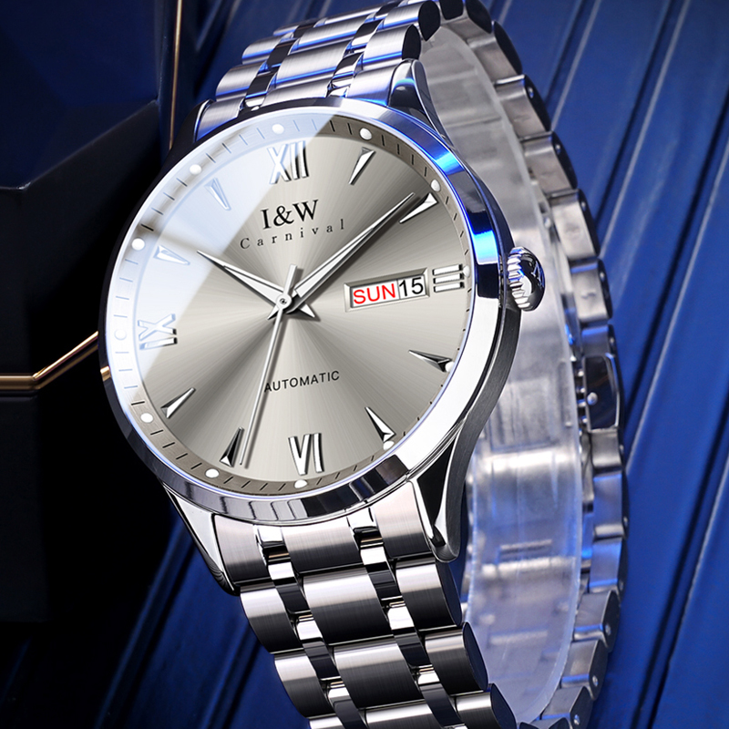 IW Men's Watches Luxury Casual - Push Button Tactile ulasan dan harga