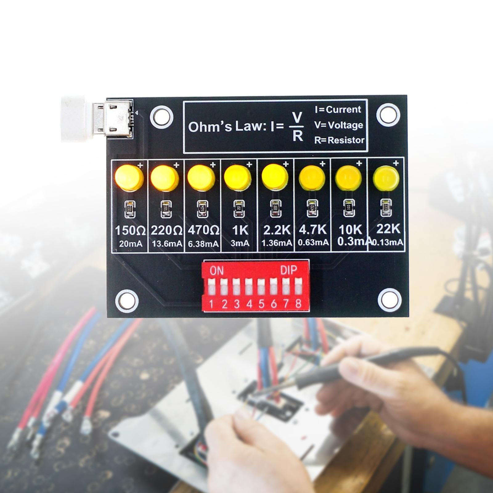 DIY Soldering Practice Kit Ohm - Learn Diy Electronics ulasan dan harga