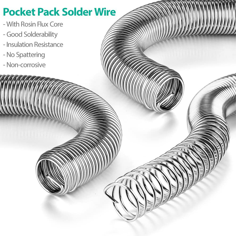 1/2/3Pcs Solder Wire, 0.8MM Po - Flux Pen Electronics ulasan dan harga