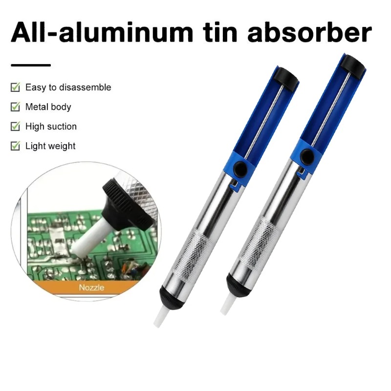 Semi Aluminum Solder Desolderi - Desoldering Pump Solder ulasan dan harga