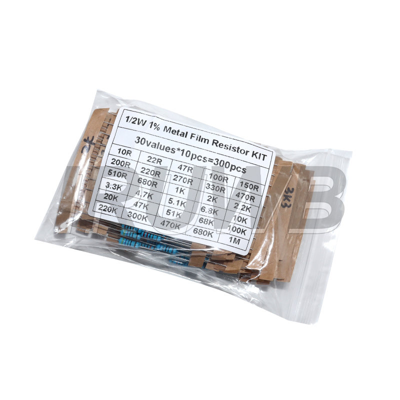300PCS 1/4W 1/2W 1W Resistance - Resistor Kit 1 4W ulasan dan harga
