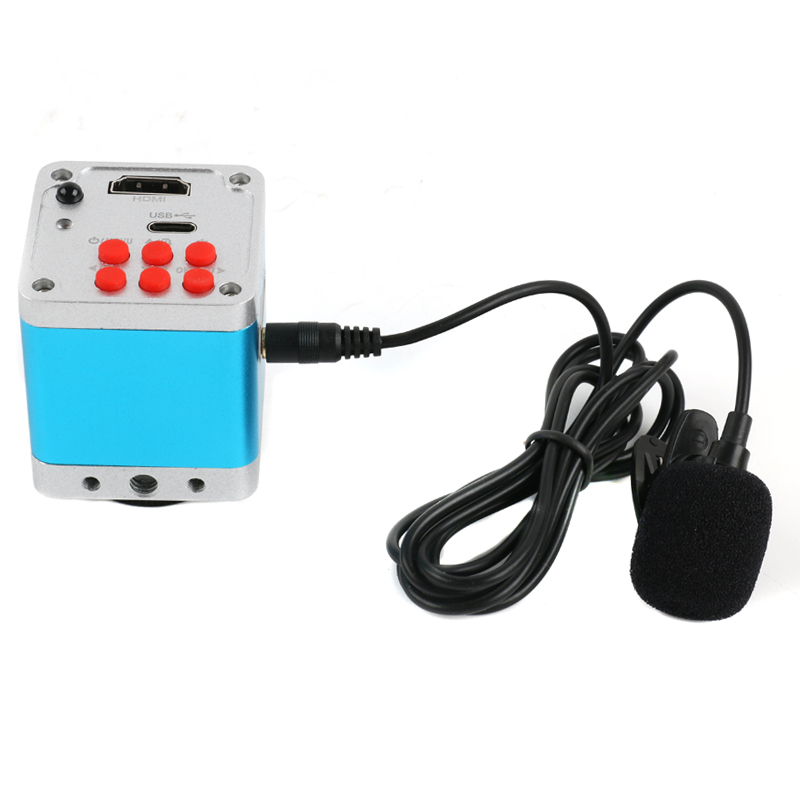 60MP Microscope Camera HDMI 4K - Diy Electronics Microscope ulasan dan harga