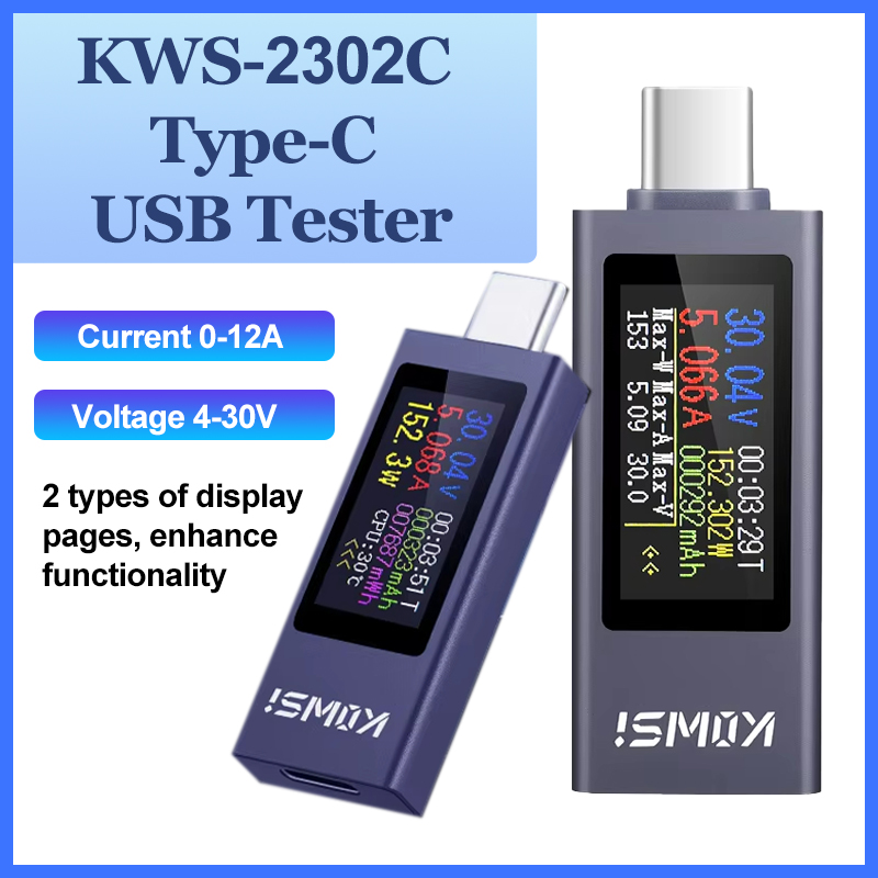 KWS-2302C Type-C USB Tester Mu - Logic Analyzer Usb ulasan dan harga