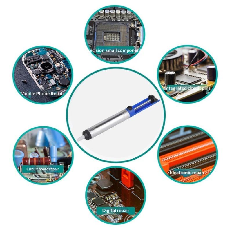 NEW Aluminum Metal Desoldering - Desoldering Pump Solder ulasan dan harga