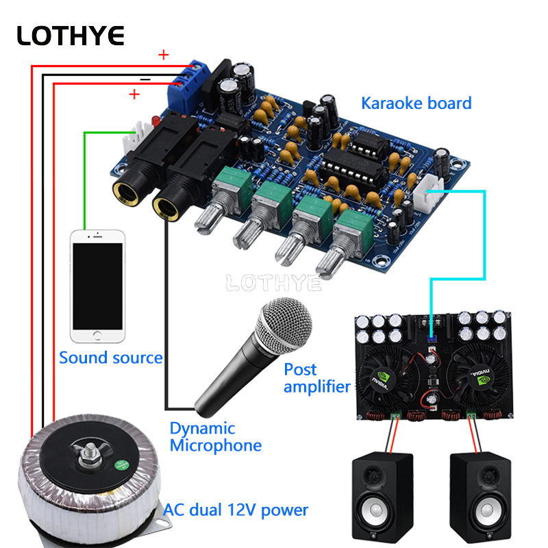 PT2399 Microphone Amplifier Bo - Diy Electronics Audio ulasan dan harga