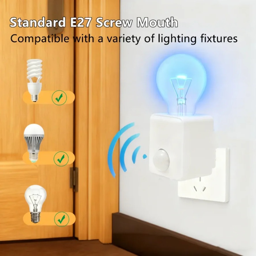 E27 PIR Motion Sensor Led Swit - Ldr Light Sensor ulasan dan harga