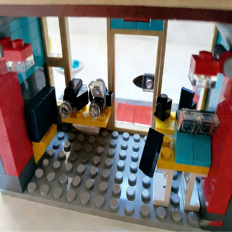 856 PCS Modular Building Apart - Diy Electronics Shop ulasan dan harga