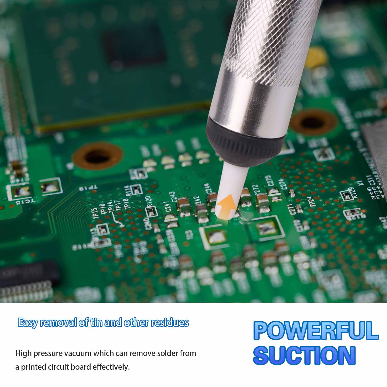 Desoldering Suction Pump Tool  - Desoldering Pump Solder ulasan dan harga