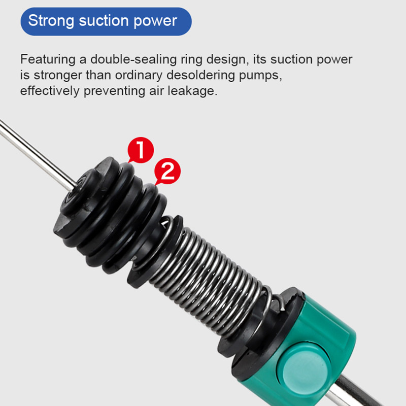KELLYSHUN Solder Sucker Desold - Desoldering Pump Solder ulasan dan harga