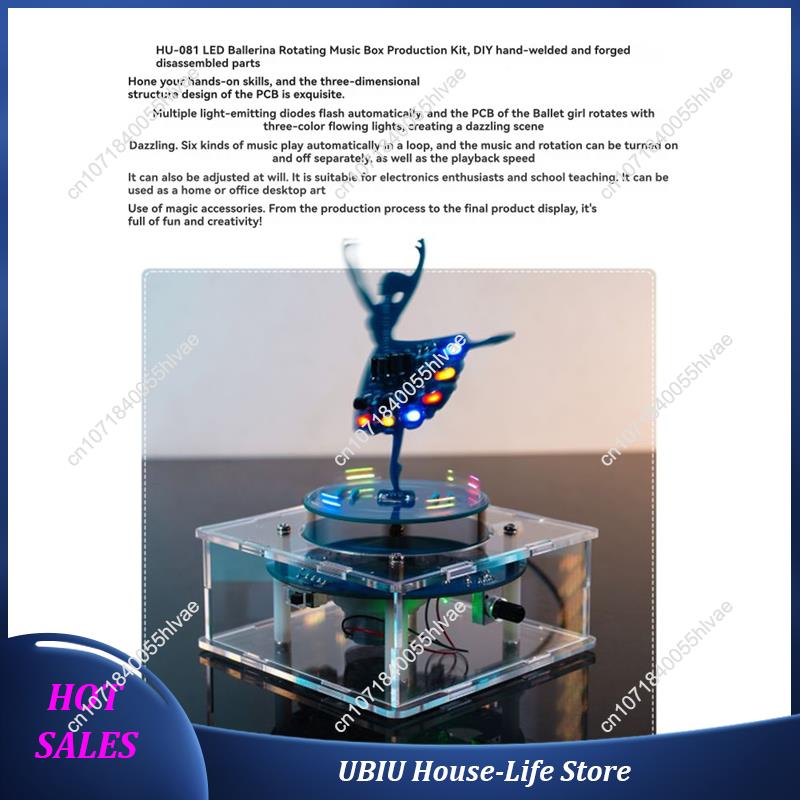 Rotating Music Box DIY Electro - Best Diy Electronics Kits ulasan dan harga
