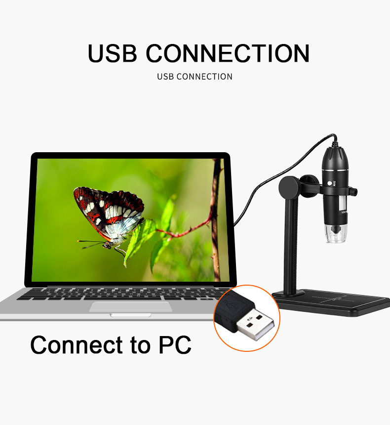 USB Digital Microscope 500X/10 - Diy Electronics Microscope ulasan dan harga