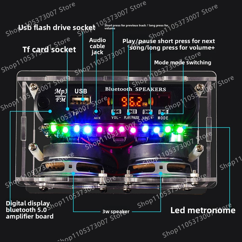 Radio Audio DIY Kit, Power Amp - Diy Electronics Audio ulasan dan harga