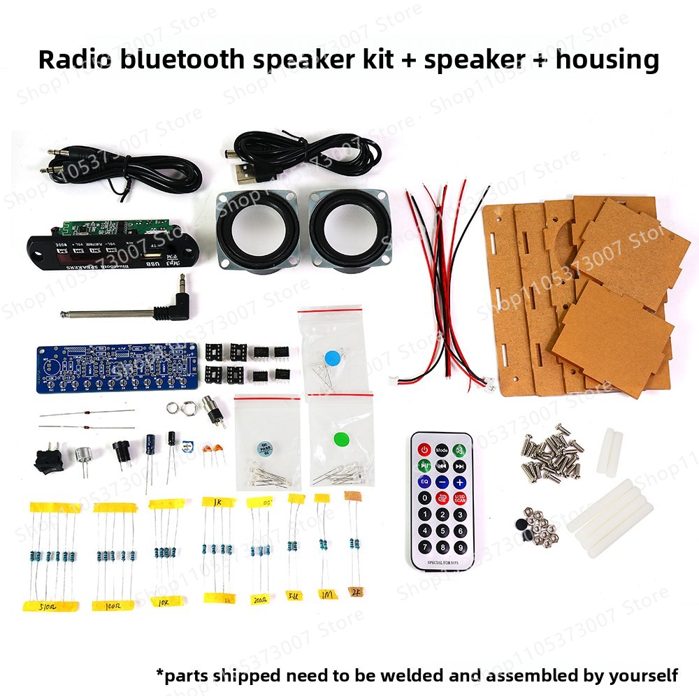 Radio Audio DIY Kit, Power Amp - Diy Electronics Audio ulasan dan harga