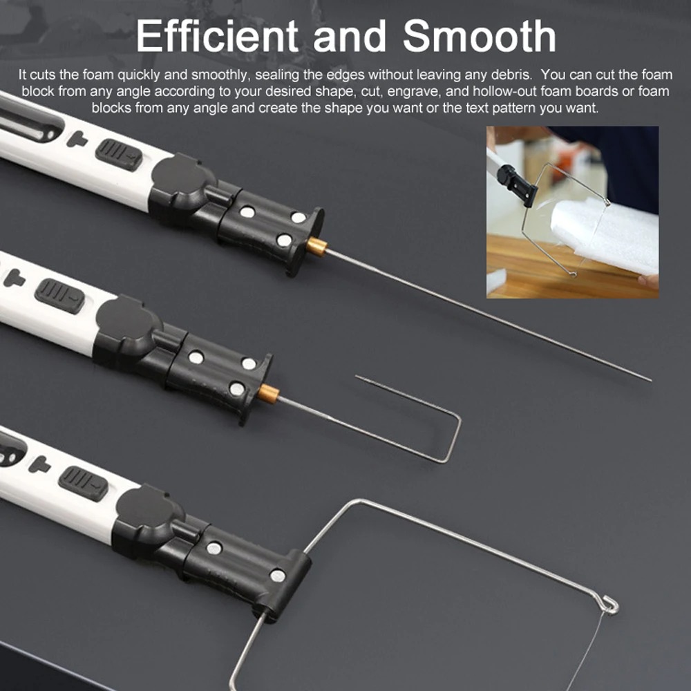 Portable Cordless Foam Cutter  - Flux Pen Electronics ulasan dan harga
