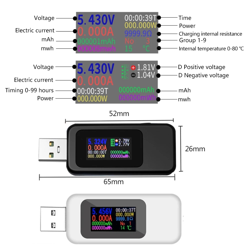 10 in 1 USB Tester DC Digital  - Logic Analyzer Usb ulasan dan harga