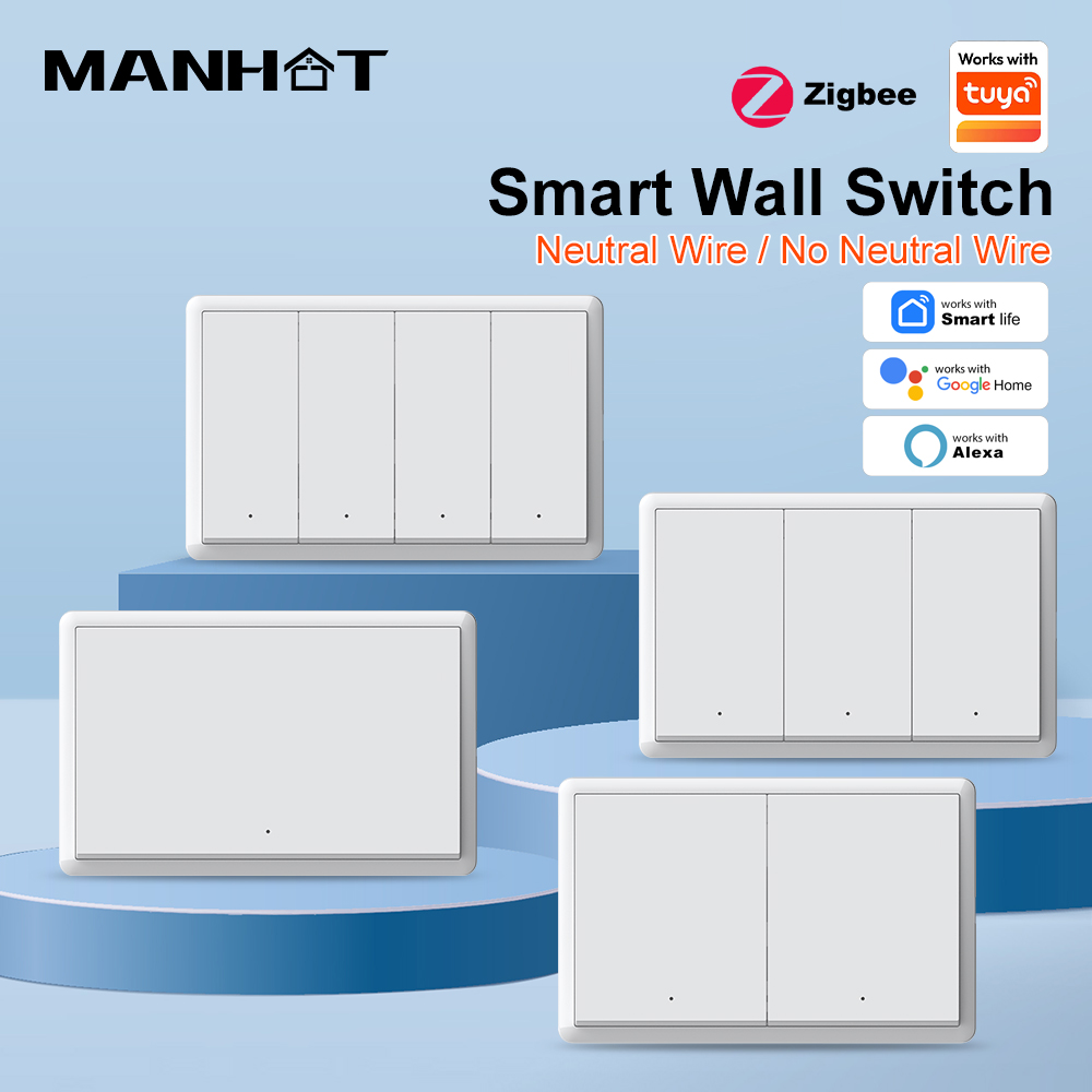 MANHOT ZigBee3.0 Smart Switch  - Push Button Tactile ulasan dan harga