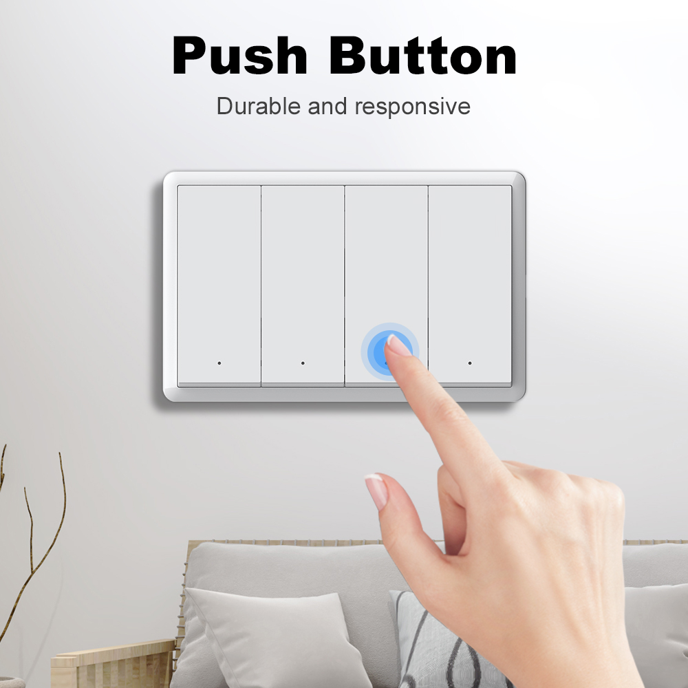 MANHOT ZigBee3.0 Smart Switch  - Push Button Tactile ulasan dan harga