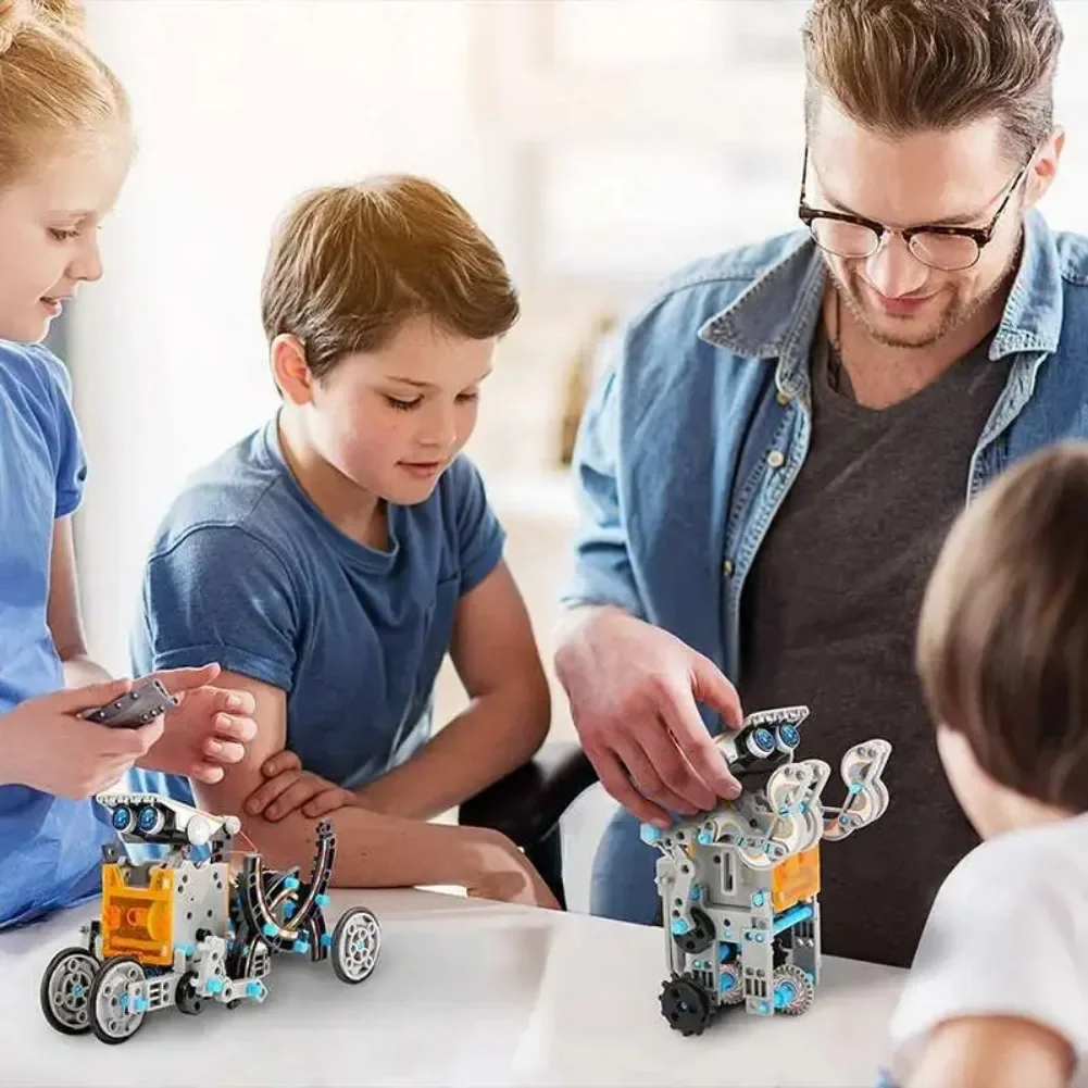 13 in 1 Solar Powered Robot Sc - Learn Diy Electronics ulasan dan harga